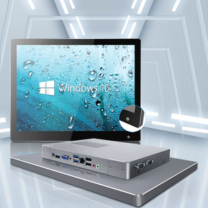 15インチ工業用タッチモニターPCフロントスイッチボタン全ラミネート画面薄型ボーダーコアI5/I7 WINシステム - Product Image 1