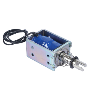 Landa sq0837 Mini DC 12V 24V đẩy kéo <span class=keywords><strong>solenoid</strong></span> tuyến tính mở khung <span class=keywords><strong>solenoid</strong></span> - Product Image 3
