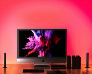 ไฟ Led RGB ล้อมรอบสำหรับเกมเมอร์,ไฟโต๊ะคอมพิวเตอร์ไฟหลังทีวีตั้งโต๊ะอัจฉริยะ Rgb - Product Image 6