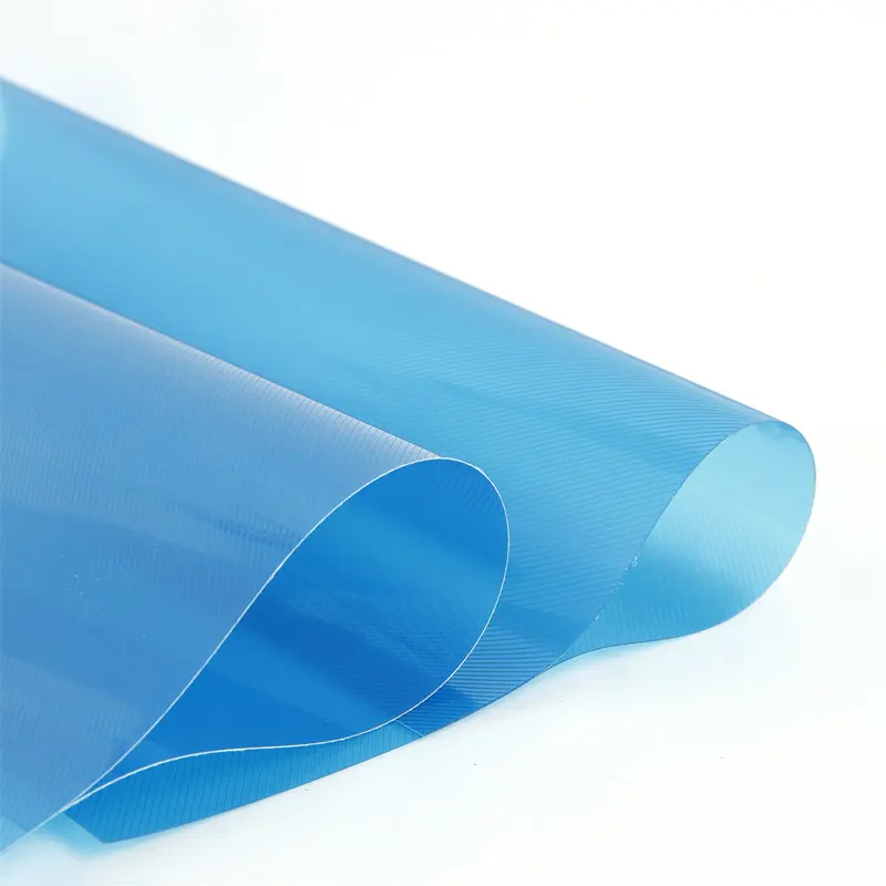 Folha de plástico colorida transparente, folha de rolo da folha pp