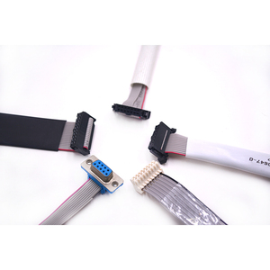 0.635 mm Pitch 22 Pin 24 Pin 26 Pin Double Row <strong>IDC</strong> <strong>DIP</strong> Connector UL 2651 <strong>Cable</strong> 30 AWG Ribbon Flat <strong>Cable</strong> Wire Assembly - Product Image 5