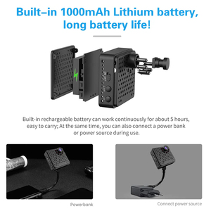 Micro IP Cam HD 1080P telecamera a batteria visione notturna a infrarossi Mini telecamera WiFi rilevazione movimento telecamera senza fili - Product Image 6