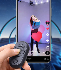 Şarj edilebilir Selfie deklanşör düğmesi tip-c Tik Tok için kablosuz denetleyici Video uzaktan kumanda şarj - Product Image 2