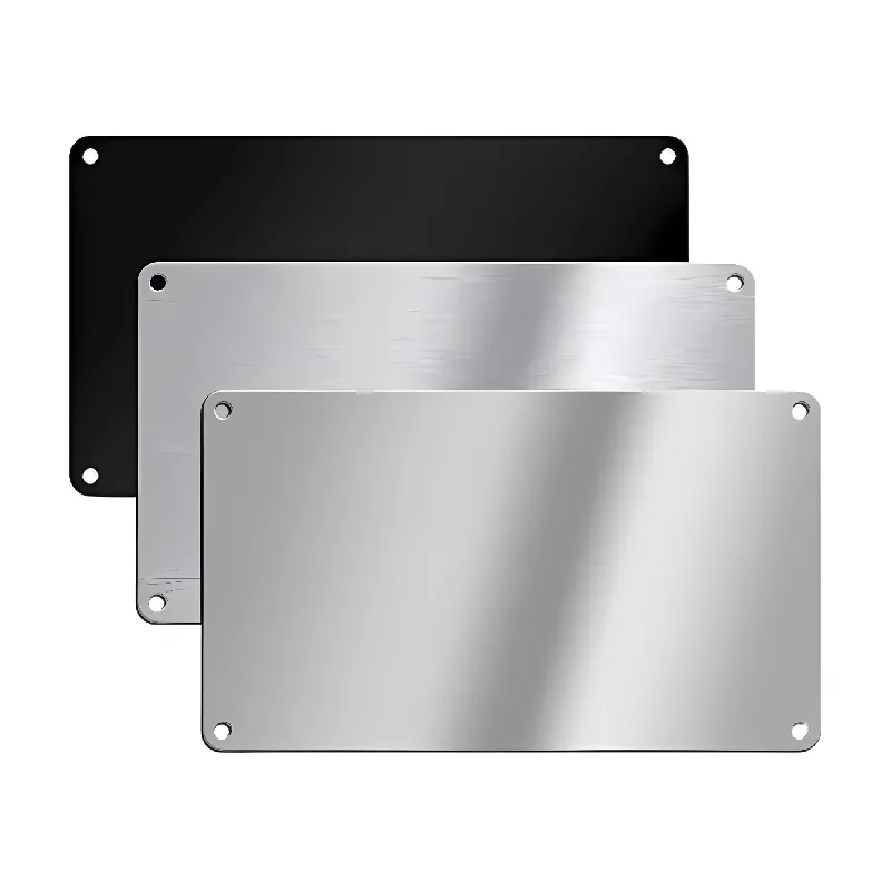 Servicio de piezas de mecanizado CNC Kit de estampado de metal aleación de aluminio varios colores personalización señales de corte láser