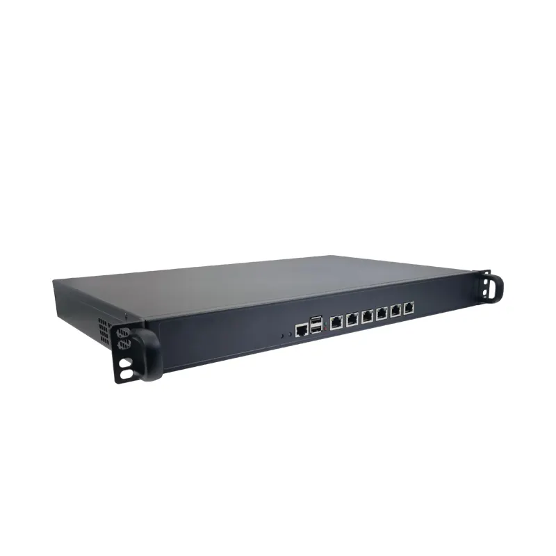 Router 1U Mini Pfsense Firewall Router N5105 Baru Mendukung 6 Lan Barebone Pc N5105 Firewall 1U Router Jaringan Pc