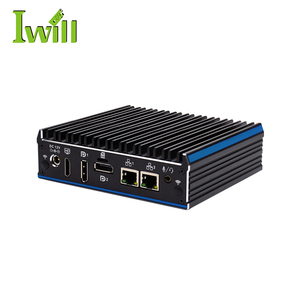 Barebone-sistema sin ventilador j4125, ordenador incrustado, mini pc x86 con soporte 2 x DP VESA - Product Image 3