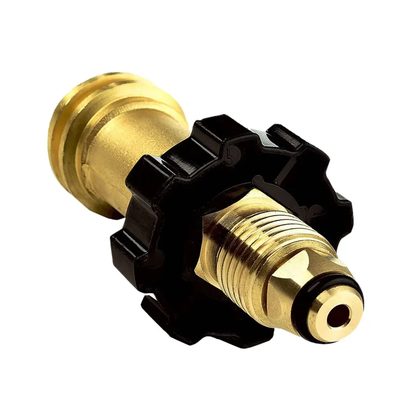 Universal Fit Propane Tank Adapter Converts POL to QCC1 / Type 1 with Wrench, Propane Hose Adapter Old to New Connection Type