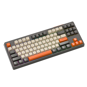 Producto más vendido Teclado mecánico de computadora portátil ergonómico Teclado 2,4G Teclado 87 teclas Teclado retroiluminado RGB para juegos - Product Image 6