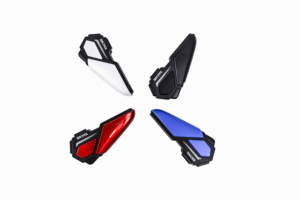 Sistema de intercomunicación para motocicleta: Bluetooth 5,1, alcance de 1,2 km y altavoces HD ultraligeros de 26,6G, uso compartido de música dual - Product Image 2