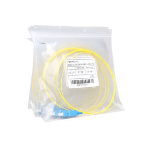 低挿入イエロージャケット1コアSC/UPC SC/APC光ファイバーピグテール光ファイバー分配ボックス光パッチ用在庫あり - Product Image 5