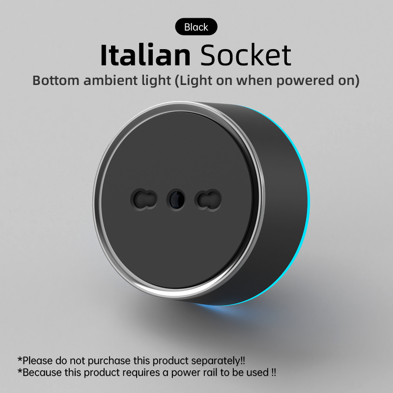 Black-Italian Socket-K01