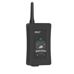 EJEAS FBIM Sistema de intercomunicación Bluetooth dúplex completo Auriculares inalámbricos para 4 personas para comunicación de árbitros Material ABS - Product Image 4