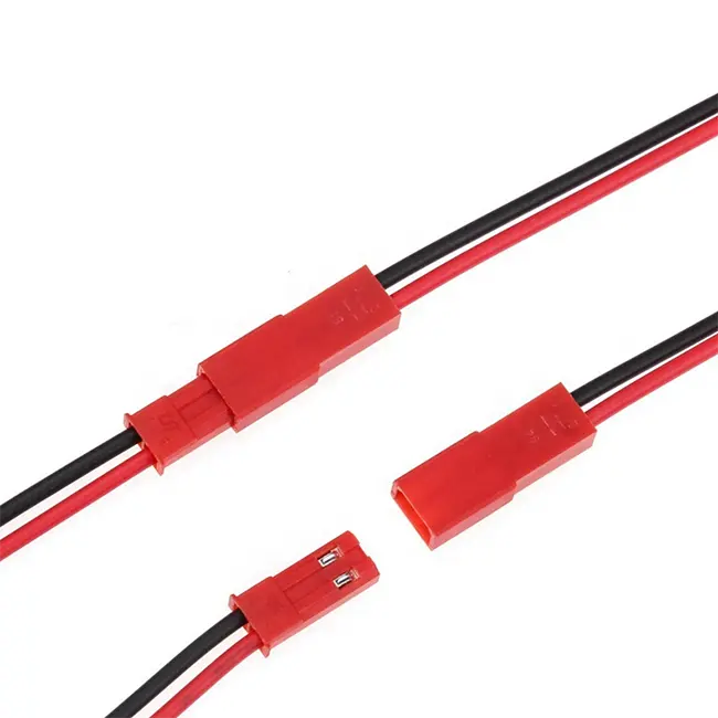 Jst étanche prise connecteur faisceau de câbles 2P 24AWG 100mm mâle/femelle LED bande SYP paire câble terminal