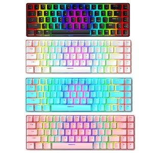 Dropshipping T8 68键机械游戏键盘RGB背光有线键盘 - Product Image 3