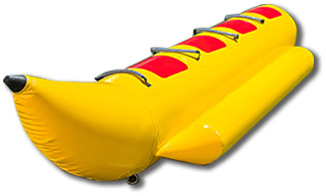 Bateau banane pour 4 personnes à une rangée