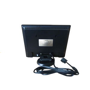 Pantalla de monitor LCD blanco y negro de 10 pulgadas Interfaces BNC TFT Entradas VGA DVI 4:3 Altavoz de monitor LED de 12 pulgadas utilizado para escritorio