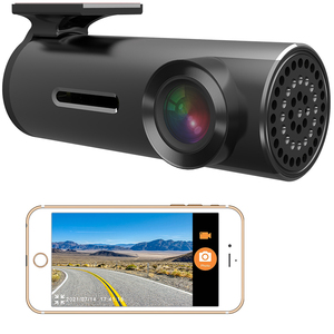 <strong>Hidden</strong> Mini 1080P Wifi Dash <strong>Camera</strong> 360 Degree Rotatable Lens <strong>APP</strong> Operate DVR Driver - Product Image 1