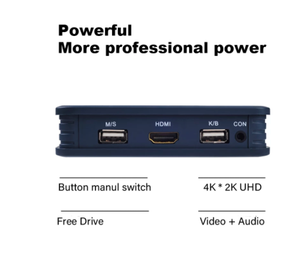 足够的库存新的2端口HDMI兼容VGA DVI KVM开关键盘鼠标USB 2.0共享分路器盒与遥控器USB电缆