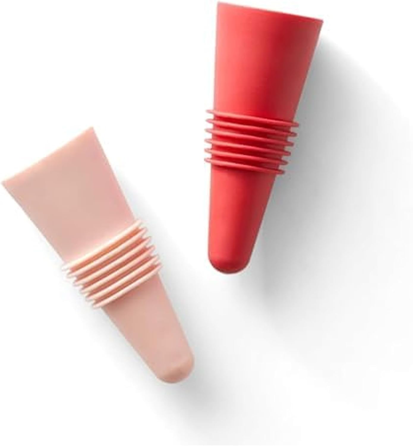 Bouchon de bouteille rouge-rose