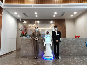 Widely Used Multifunction Smart AI Service Welcome <strong>Robot</strong> <strong>Intelligent</strong> 49KG Welcome <strong>Robot</strong> - Product Image 5