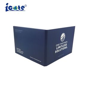 Customized Video Card Black Digital LCD Display Business Card with Large Memory Hot Stamp Printed Greeting <strong>Booklets</strong> Paper <strong>Crafts</strong> - Product Image 1