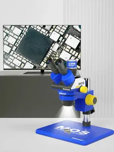 Stereo mikroskop mekanik MOS300-B11 trinoküler dürbün HD 360 ayarı gravür tanımlama için onarım aracı - Product Image 2
