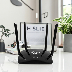 Enrutador WiFi de banda única con sistema de código abierto OpenWrt y puertos Ethernet de 300M - Product Image 1
