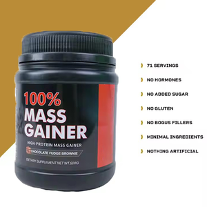 อาหารเสริมสำหรับเล่นกีฬาที่มีโปรตีนสูง | แป้งเพิ่มน้ำหนักสูตรตามสั่ง - Product Image 2