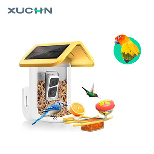 Akıllı kuş besleyici HD kamera AI kuş tanımlama güneş enerjili tüm kuş için dayanıklı ABS malzeme açık yaban hayatı kamera - Product Image 2