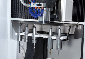 Professional Mini VMC Machine 3 Axis Vertical CNC Machining <strong>Center</strong> Automatic with BT30 Spindle Taper <strong>Used</strong> Condition