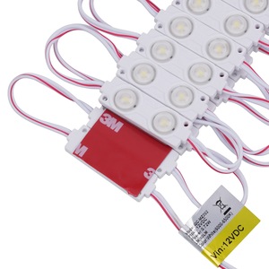 DC 12V <strong>LED</strong> Module Light with Lens Injection <strong>LED</strong> Light Module 2LEDs 0.72Watt Manufacturer New Product for Adverting Light Box - Product Image 3
