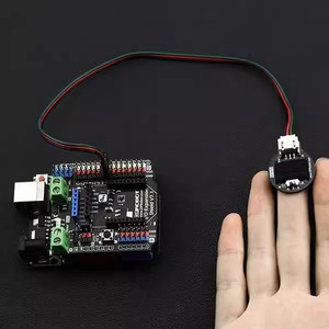 Arduiと互換性のある親指サイズのみのDFRobot重力心拍数センサー-心拍検出用はありません - Product Image 5