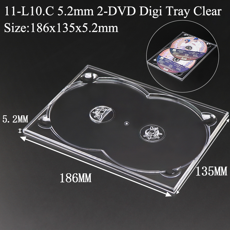 Plateau numérique 2 DVD 5,2 mm L10