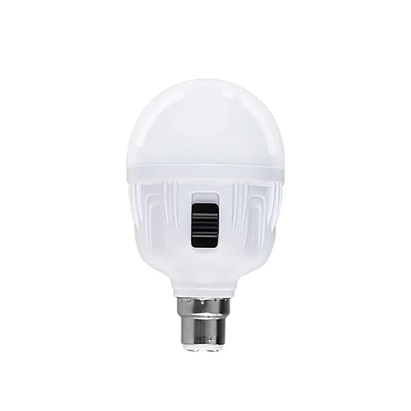 Luce di risparmio energetico lampadina E27 B22 9w ricaricabile lampadina di emergenza di illuminazione a led per interni esterni