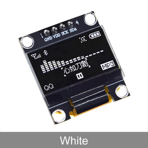 0,96-Zoll-OLED-Anzeigemodul SSD1306 I2C IIC SPI Serial 128 X64 LCD 4-poliges Yellow Blue White Blue für Arduino