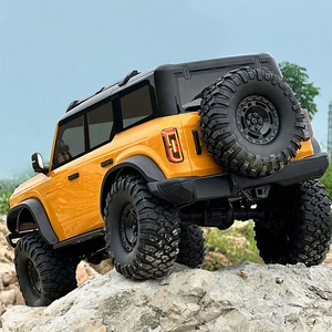 R1001 ברונקו 1 10 בקנה מידה גדול כל-שטח 4wd <span class=keywords><strong>rc</strong></span> סלע זחילה עם העברת מהירות כפולה וסופעי הלם עצמאיים - Product Image 6