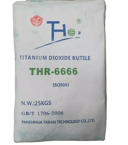 Beste Qualität Tio2 THR6666 Titandioxid pigment für Poly olefin/PVC/Master batch Verwendung zu einem guten Preis - Product Image 1
