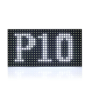 Открытый SMD белый цвет 320x160 мм P10 светодиодный дисплей модуль светодиодный бегущий текстовый знак - Product Image 3