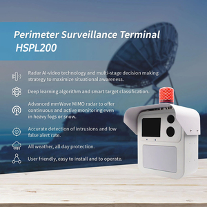 Outdoor <strong>Detection</strong> Distance 200m Radar Video Surveillance Perimeter Alarm Security <strong>System</strong>