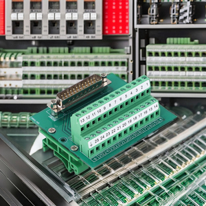 インダストリアル配電アダプターボード女性男性Tインダストリアル接続DINレール端子ブロック - Product Image 3