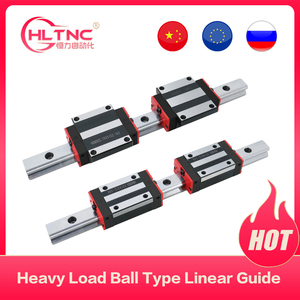 HLTNC precio barato Hgw Hgh20 15 25 35 45 Cc Ca rodamiento de riel de guía lineal y guía de movimiento lineal de bloque deslizante para máquina CNC - Product Image 6