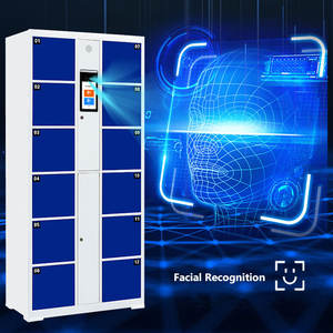 อัจฉริยะอัตโนมัติ, กันน้ำสภาพอากาศตู้เก็บของเฟอร์นิเจอร์กลางแจ้งตู้เก็บของโลหะสมาร์ทรักษาความปลอดภัยล็อกเกอร์หลายช่อง - Product Image 5