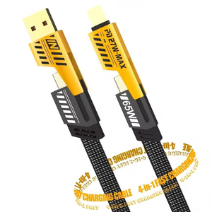 2025マルチヘッド合金4 in 1 12W 27W 65W急速充電携帯電話デュアルタイプCデータコード - Product Image 4