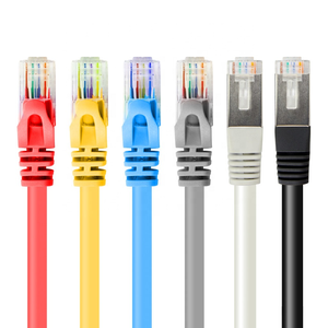 Cat 8 Ethernet kablosu 26AWG 40Gbps 2000Mhz Ultra hızlı Cat8 LAN ağ kablosu yama kablosu altın kaplama RJ45 konnektörü ile - Product Image 1