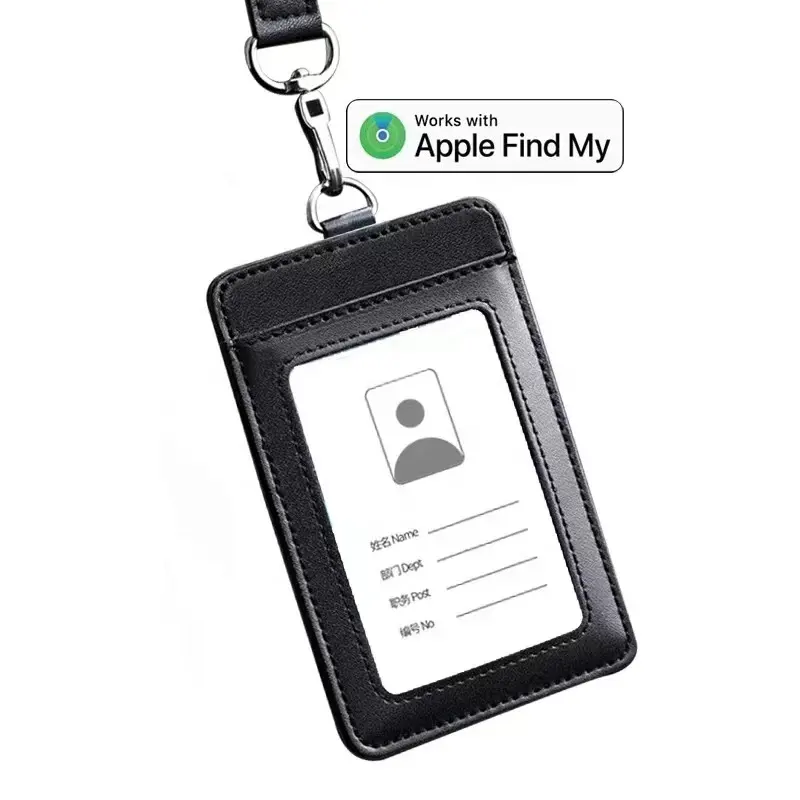 3 años Ap-ple MFi Certified Business Personal Student Hotel ID Card Finder Locator Wearable Smart Find My Air Tag Tracker