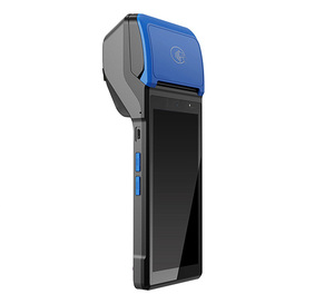 Rentable Android Mobile pos Android 12 Handheld All in One NFC Pos Terminal Machine con impresora QR Code Scanner V510 - Product Image 1