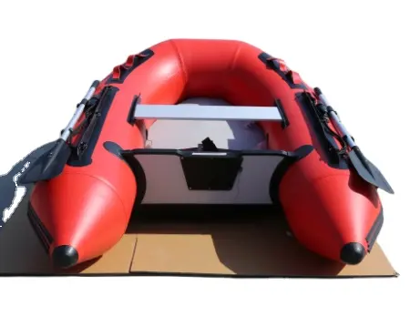 Hot Ce Hypalon Sport Cabine Cruiser Rigide Passager Utilisé nouveau Aéroglisseur Canoë Barche Rigide Gonflable Bateau Pour Le Divertissement