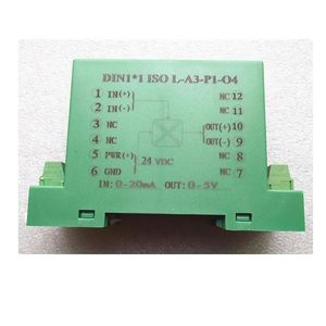 DIN1X1精密電流トランスミッタ分離型アナログ信号アンプ電流アイソレータPLCプログラミング用 - Product Image 1