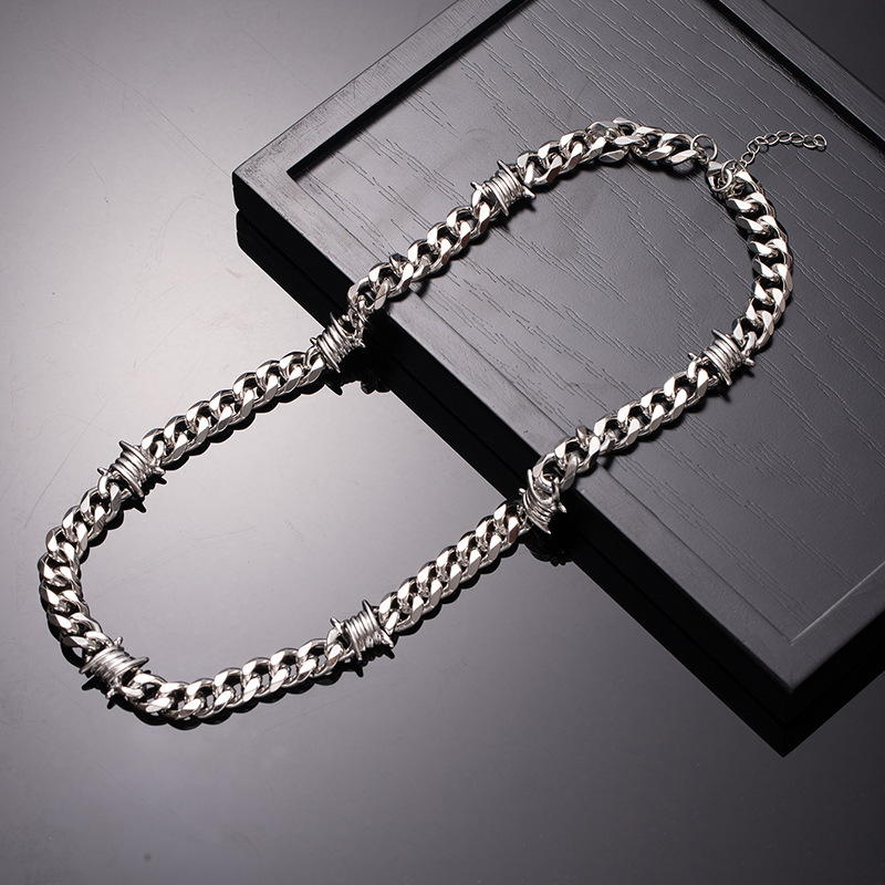 X393-1 necklace-60 cm silver