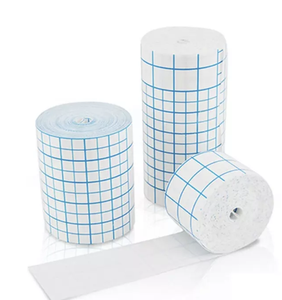 Sekali pakai medis bedah Non Woven perekat perban luka 10x25cm Non-woven luka berpakaian gulungan - Product Image 2